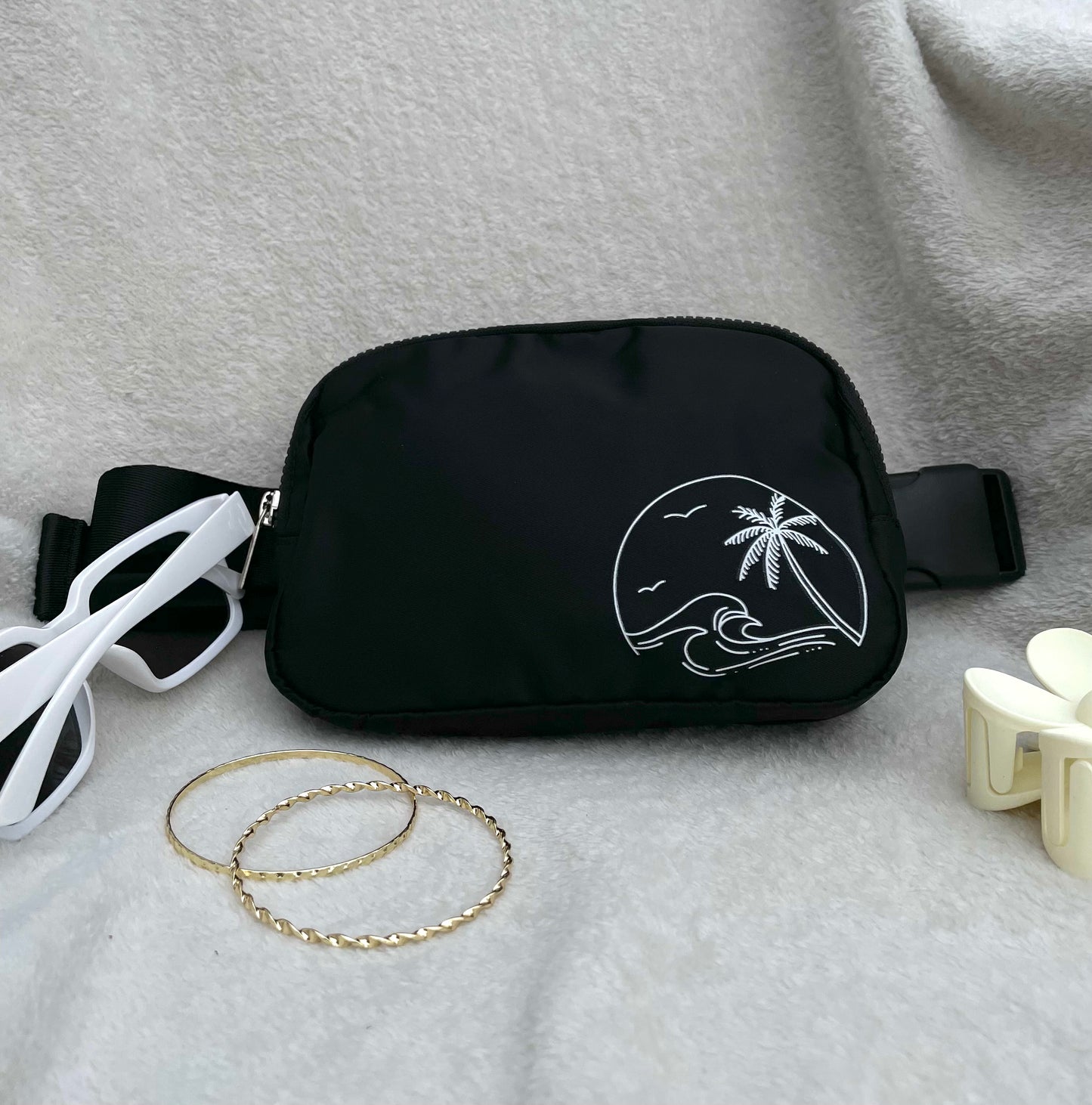 Beachy Waves Crossbody Belt Pack