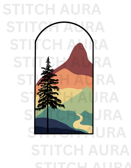 Colorful Mountains T-Shirt