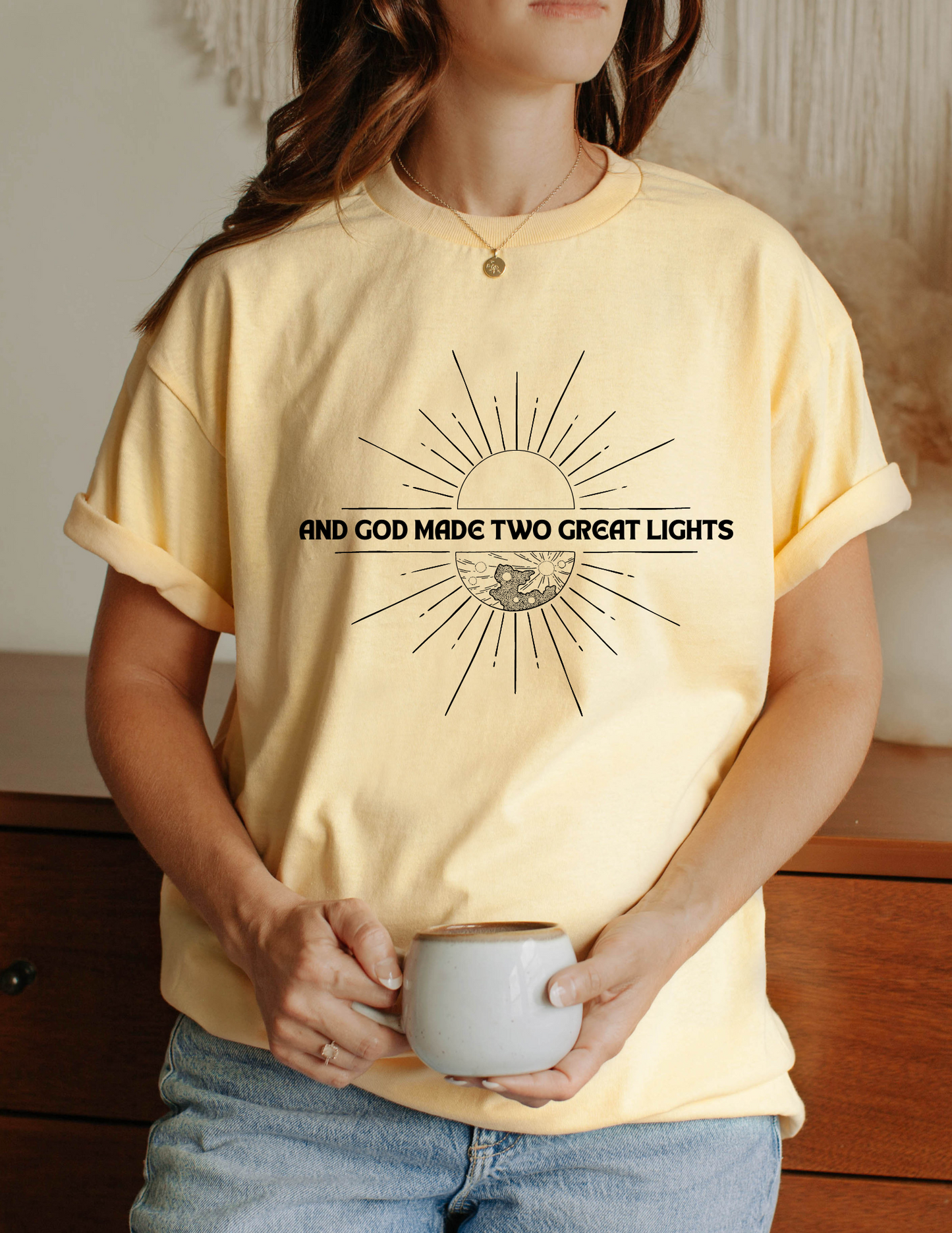 God Made Two Great Lights Shirt