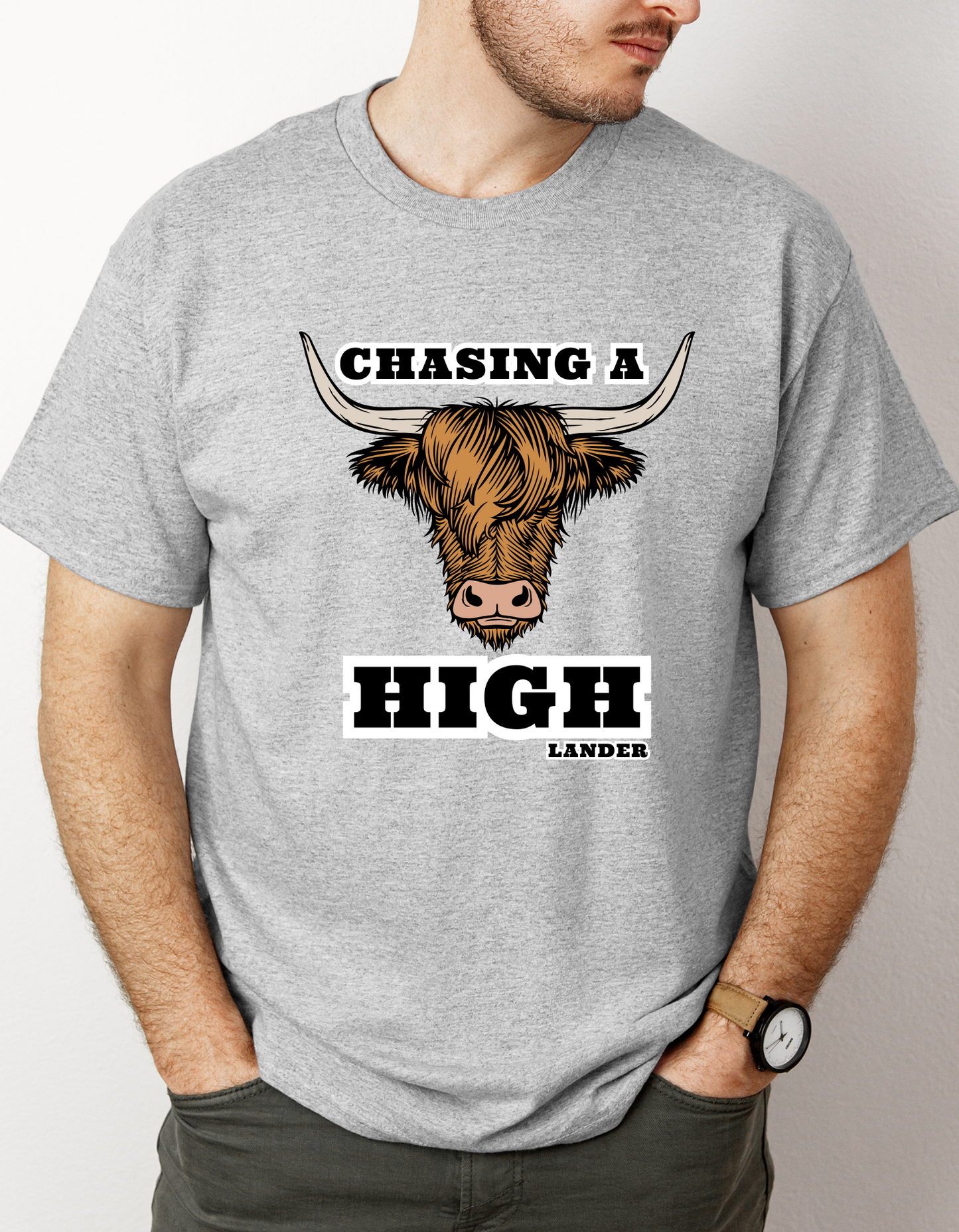 Chasing A Highlander T-Shirt