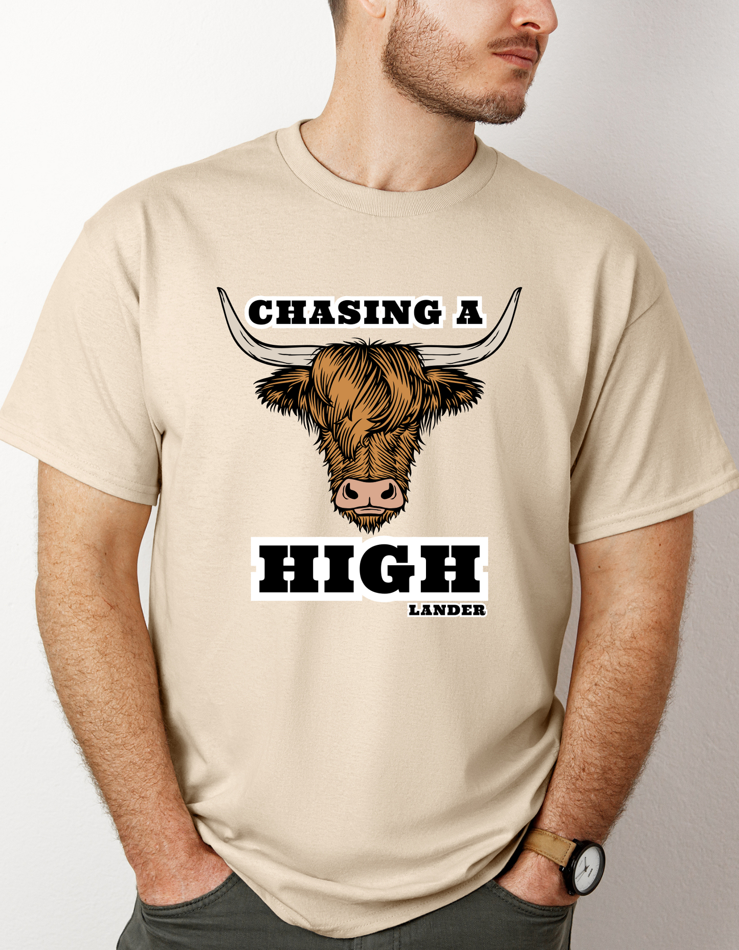 Chasing A Highlander T-Shirt