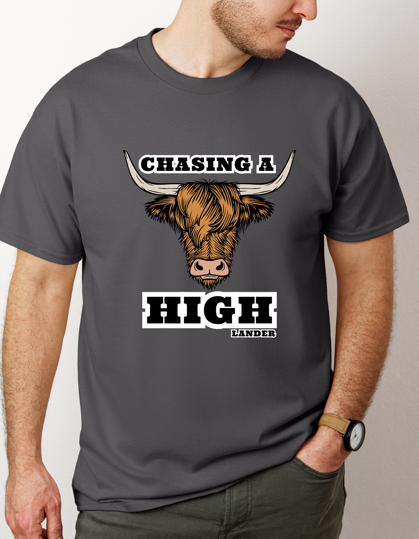 Chasing A Highlander T-Shirt