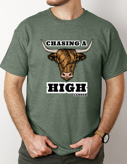 Chasing A Highlander T-Shirt