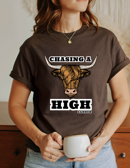 Chasing A Highlander T-Shirt