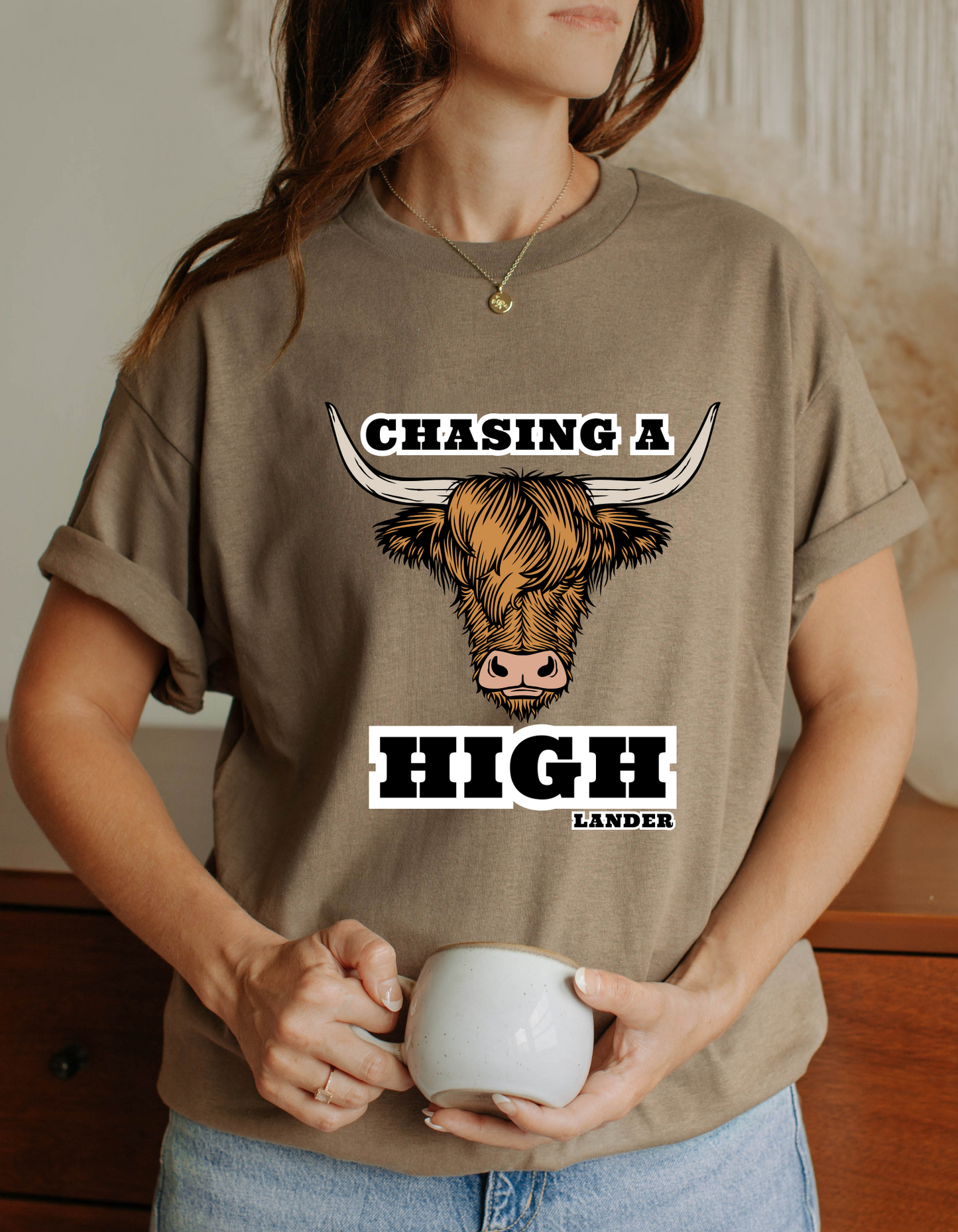 Chasing A Highlander T-Shirt