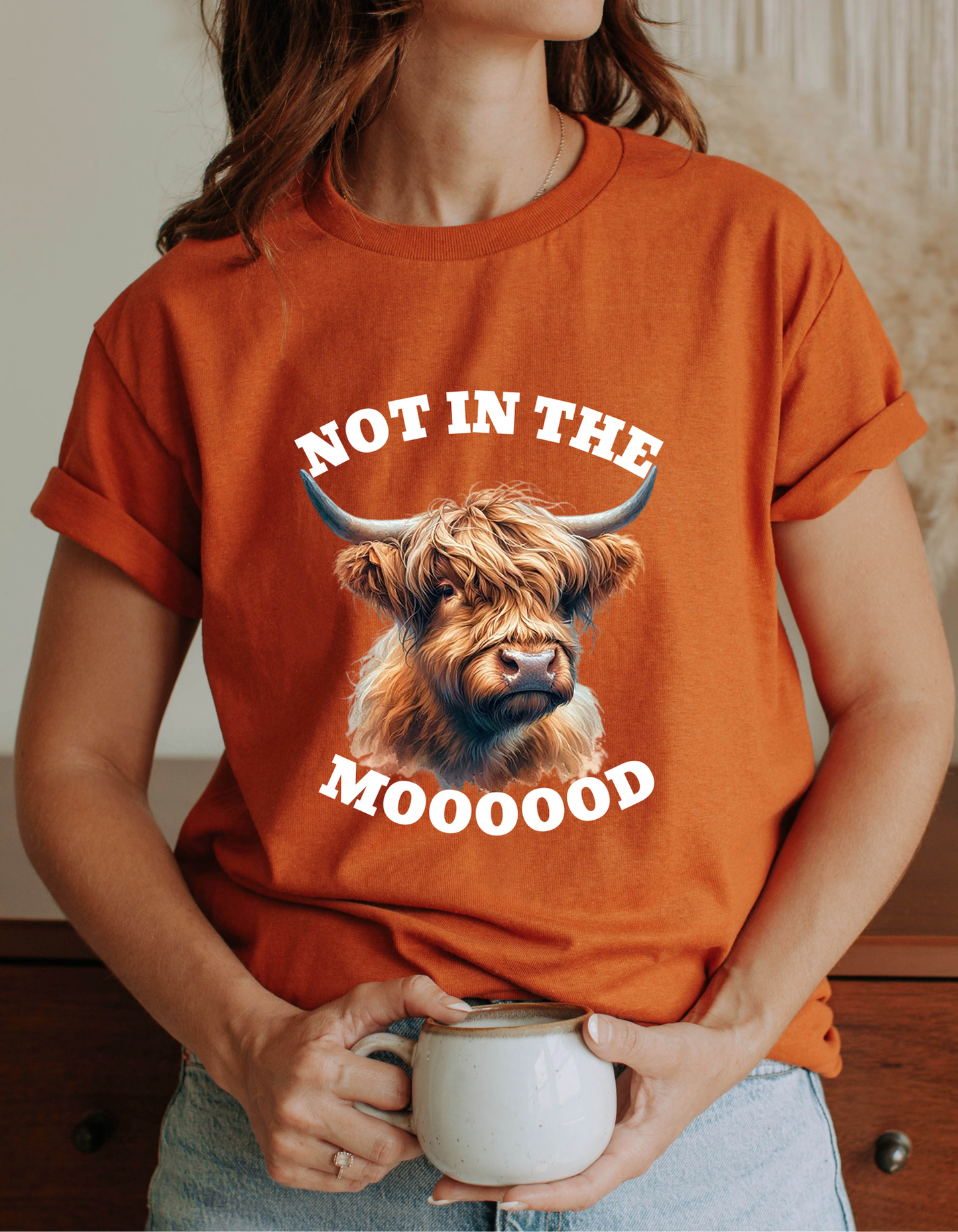 Not In The Mood Highlander T-Shirt